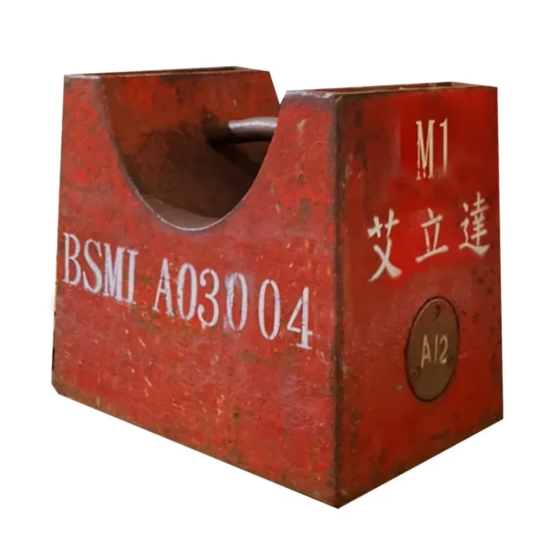 使用標準砝碼校正-磅秤校正